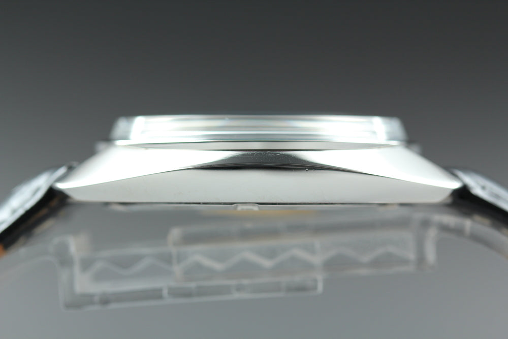 Near MINT SEIKO King Seiko 45-8010 Silver Manual 35.5mm Men's Watch 1970