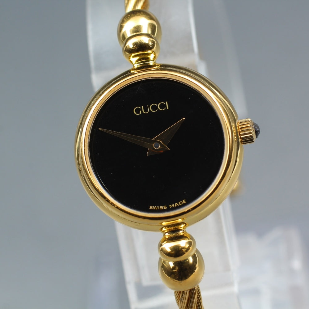 GUCCI 2700.2.L Black Quartz 19mm Ladies Watch