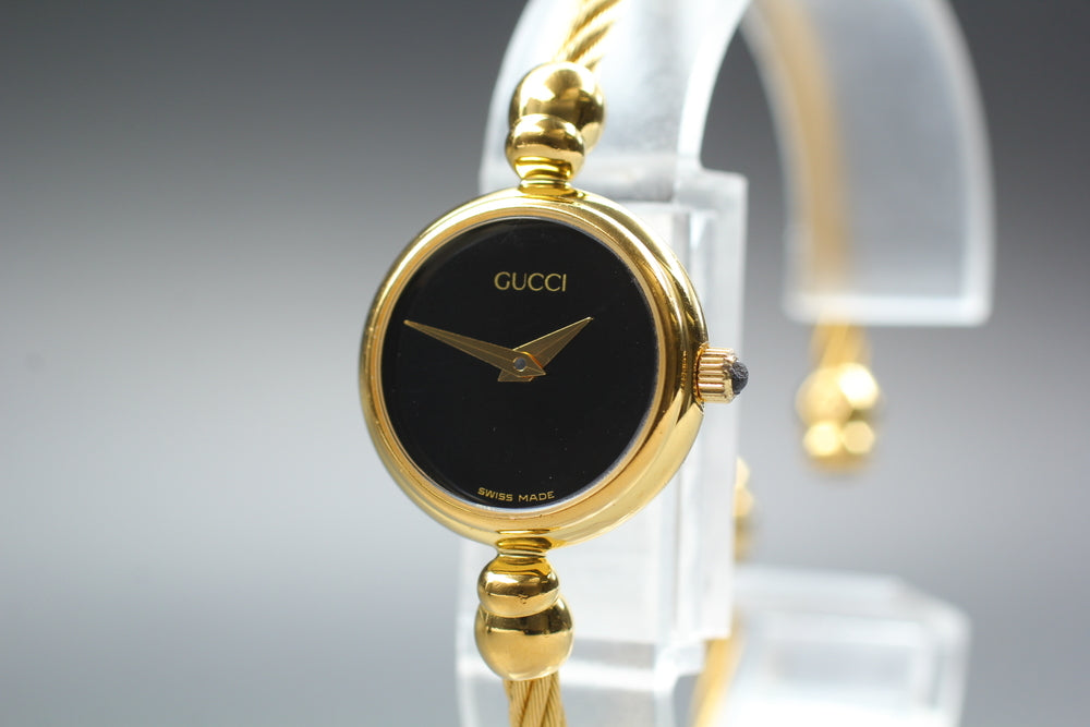 GUCCI 2700.2.L Black Quartz 19mm Ladies Watch
