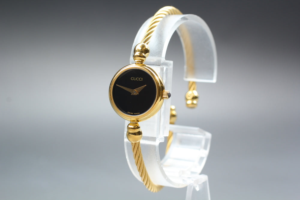 GUCCI 2700.2.L Black Quartz 19mm Ladies Watch