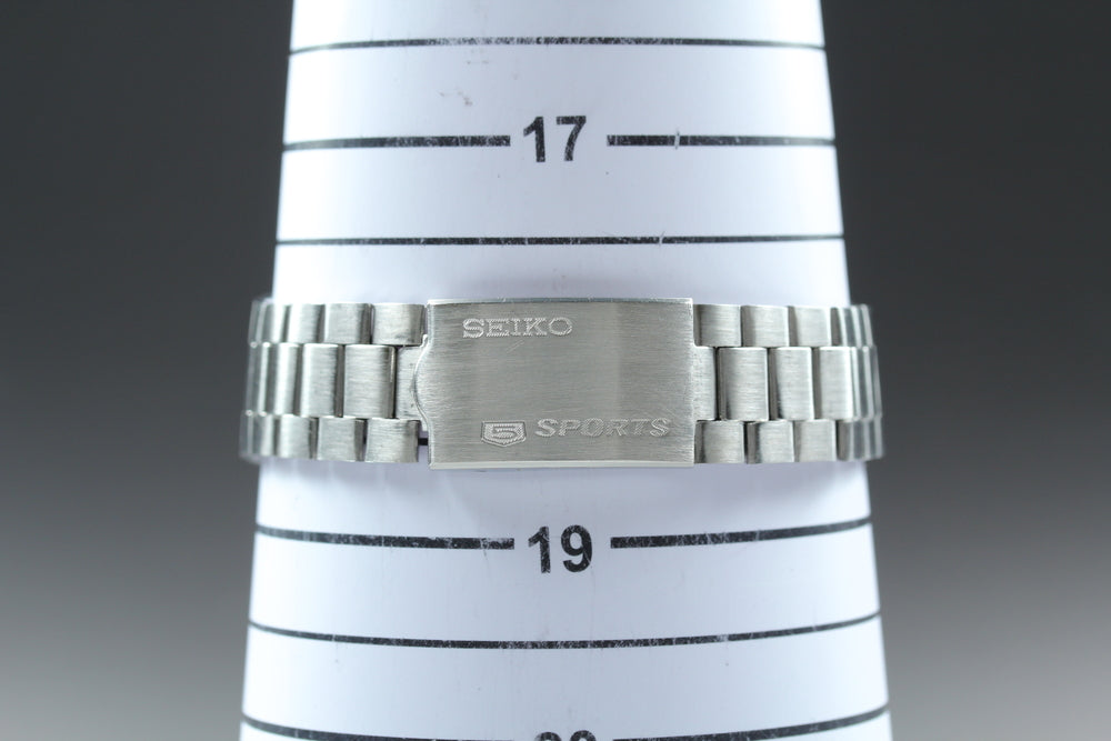 Near MINT SEIKO Seiko 5 Sports 6119-8310 Blue Auto 39.1mm Men's Watch 1969