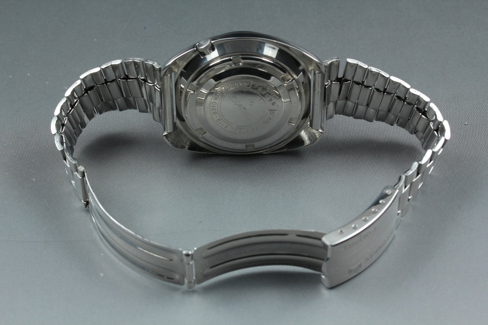 Near MINT SEIKO Seiko 5 Sports 6119-8310 Blue Auto 39.1mm Men's Watch 1969