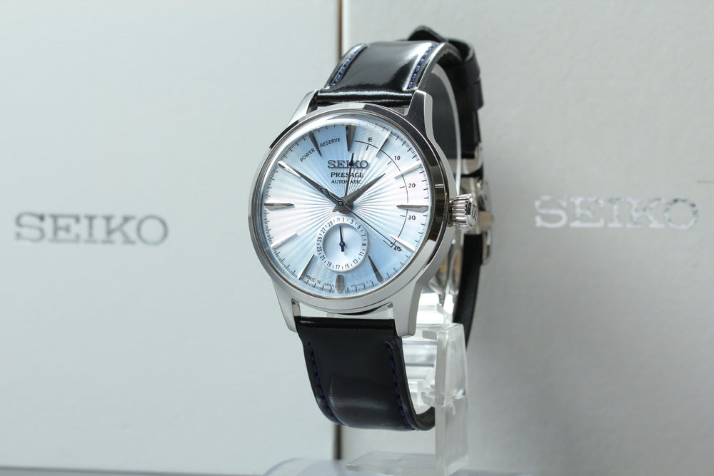 Near MINT SEIKO Presage Cocktail Time SSA343J1/4R57-00E0 Blue Auto 40mm Men's Watch