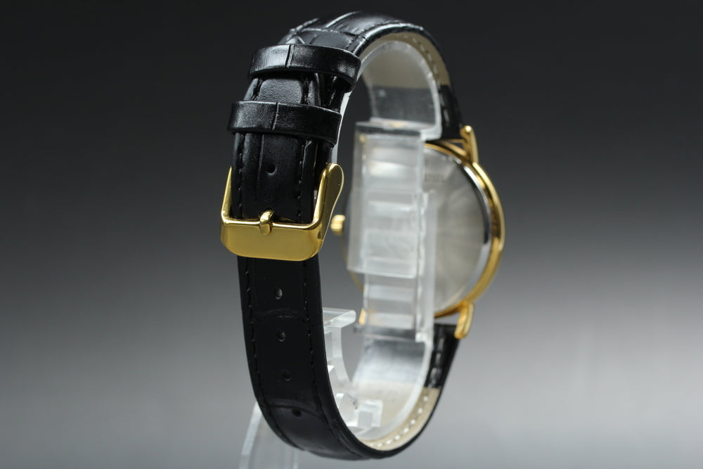 Near MINT LONGINES Grand Classic L4.636.2 Gold Quartz 32.6mm Men's Watch
