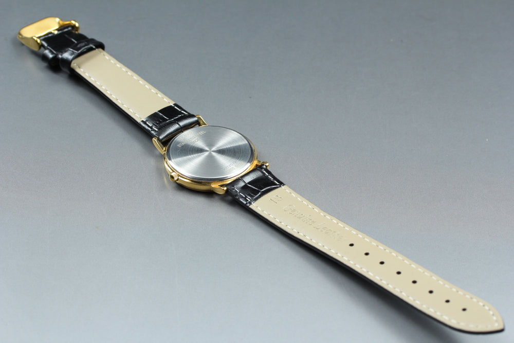 Near MINT LONGINES Grand Classic L4.636.2 Gold Quartz 32.6mm Men's Watch