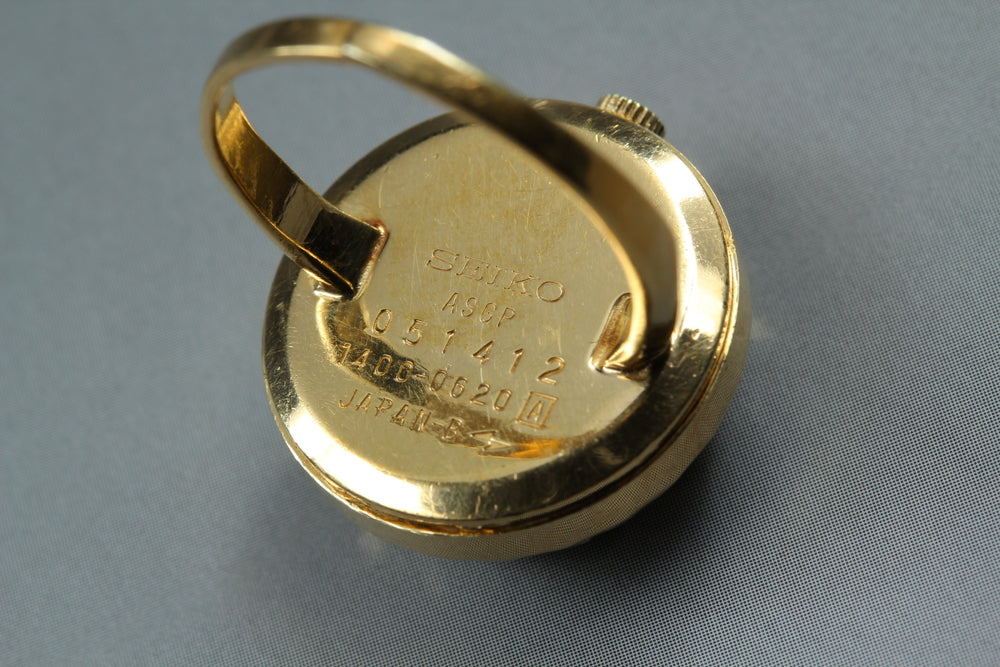 Near MINT SEIKO Fancy Series 1400-0620 Ladies 1980