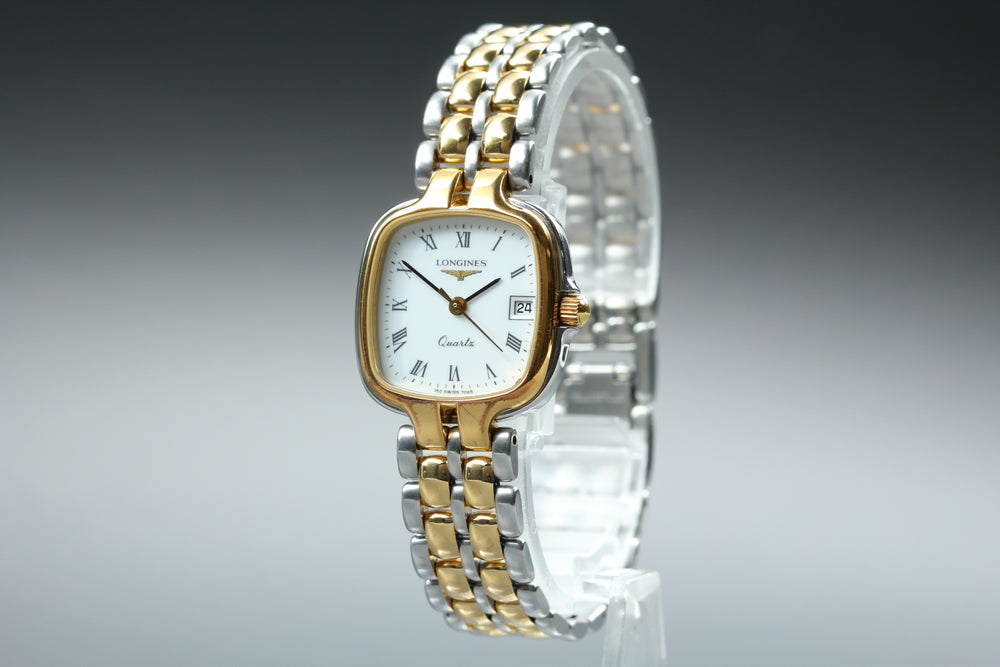 Near MINT LONGINES Flagship L152.7065 Quartz 23mm Ladies Watch