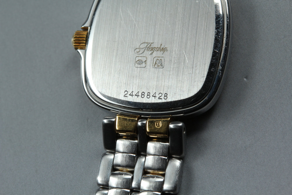 Near MINT LONGINES Flagship L152.7065 Quartz 23mm Ladies Watch