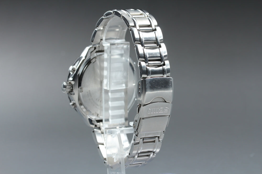 SEIKO Prospex Sky Professional H023-0010 Black Quartz 41.6mm Men's Watch 1991