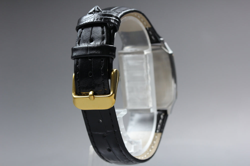 Near MINT SEIKO Credor 6730-5130 Gold Quartz 28.5mm Men's Watch