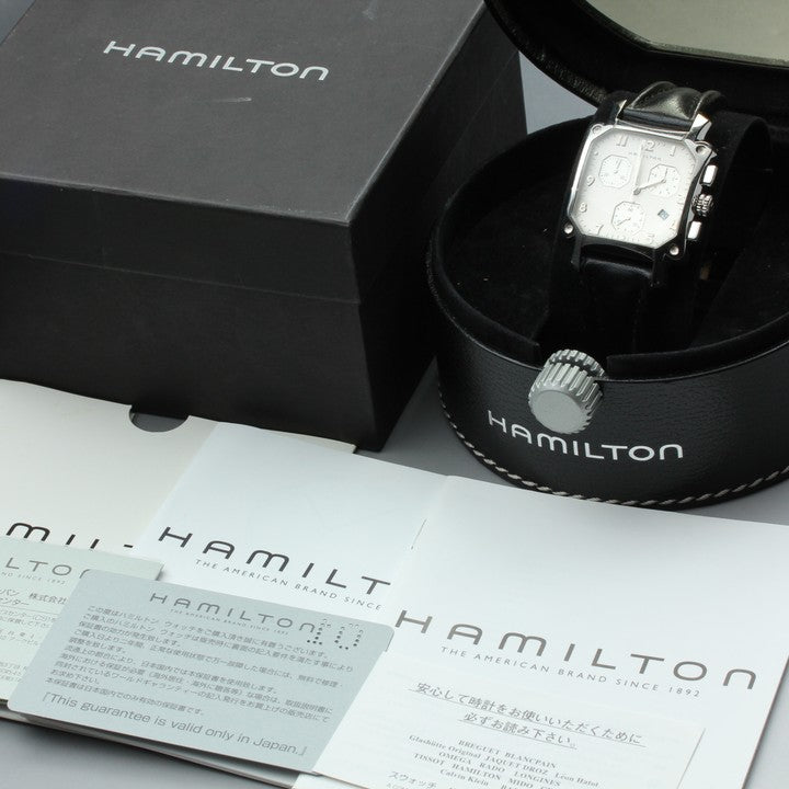 HAMILTON Lloyd H194120 Silver Quartz 34.5mm Men's Watch