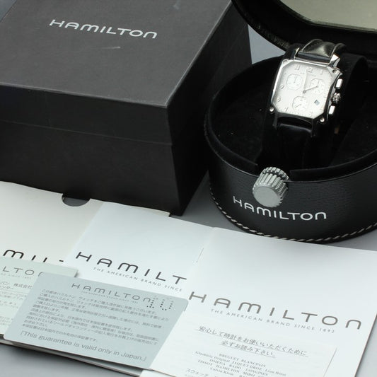 HAMILTON Lloyd H194120 Silver Quartz 34.5mm Men's Watch