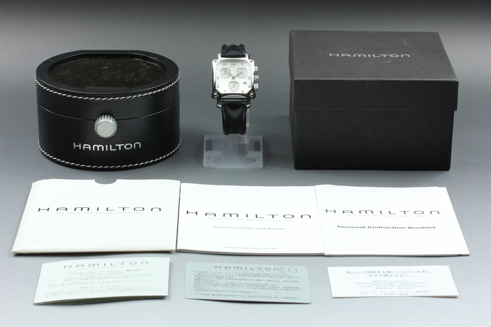HAMILTON Lloyd H194120 Silver Quartz 34.5mm Men's Watch