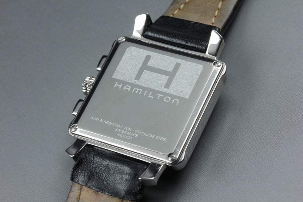 HAMILTON Lloyd H194120 Silver Quartz 34.5mm Men's Watch