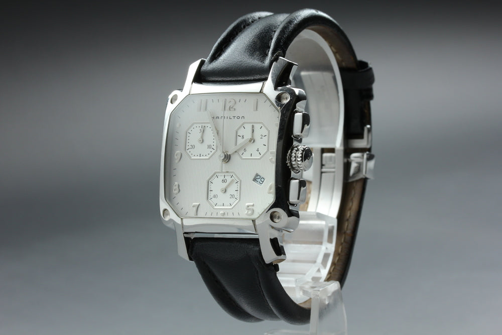 HAMILTON Lloyd H194120 Silver Quartz 34.5mm Men's Watch