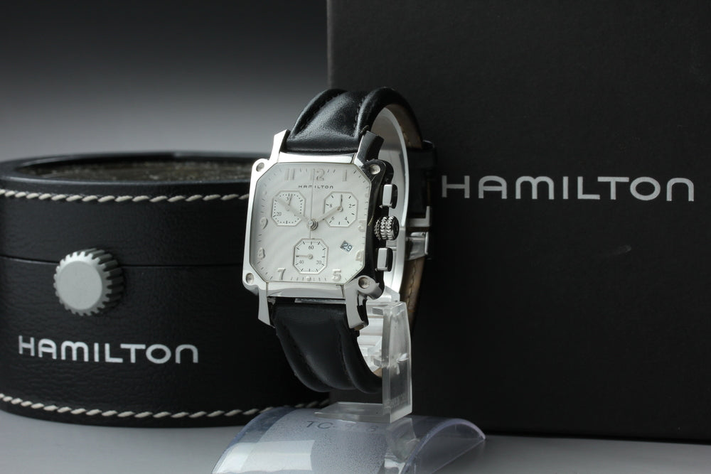 HAMILTON Lloyd H194120 Silver Quartz 34.5mm Men's Watch
