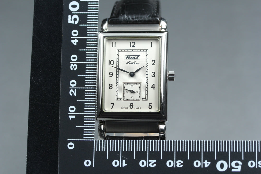 Near MINT TISSOT Lisboa Limited Edition Z150 White Manual 26.9mm Watch