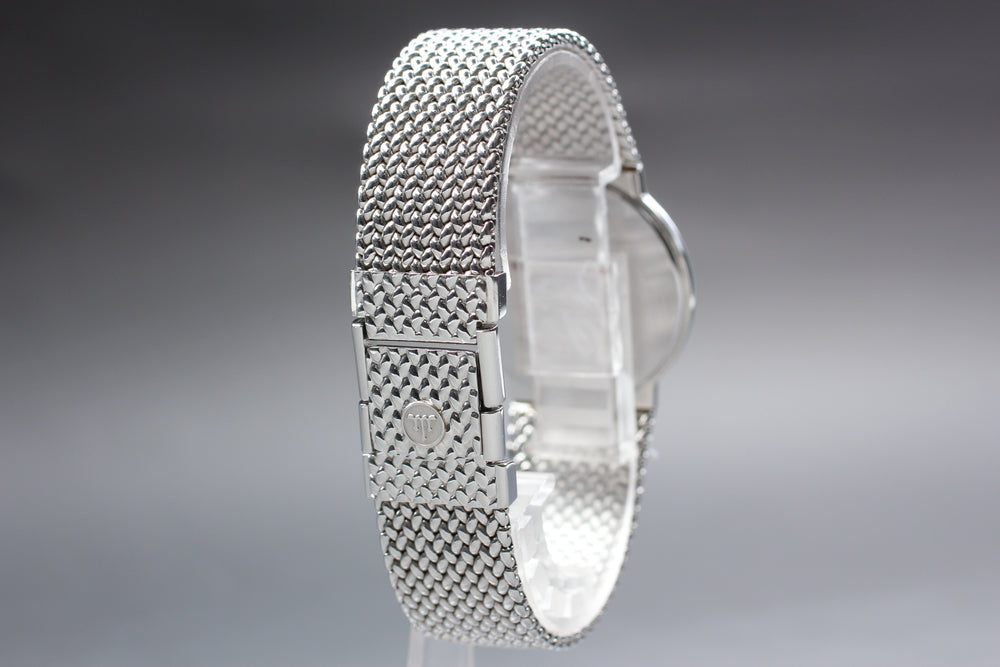Near MINT SEIKO Credor 5A74-0240 White Quartz 32mm Men's Watch 1993 – photo 7