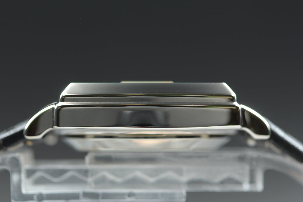 Near MINT SEIKO Aruba Y204-5000 White Manual 32.8mm Men's Watch