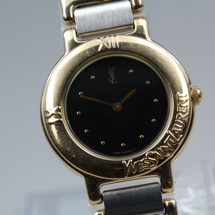 Yves Saint Laurent 2200-229789 Black Quartz 23.3mm Ladies Watch