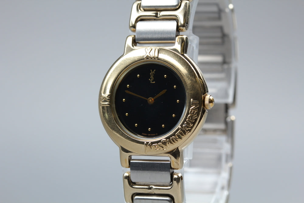 Yves Saint Laurent 2200-229789 Black Quartz 23.3mm Ladies Watch