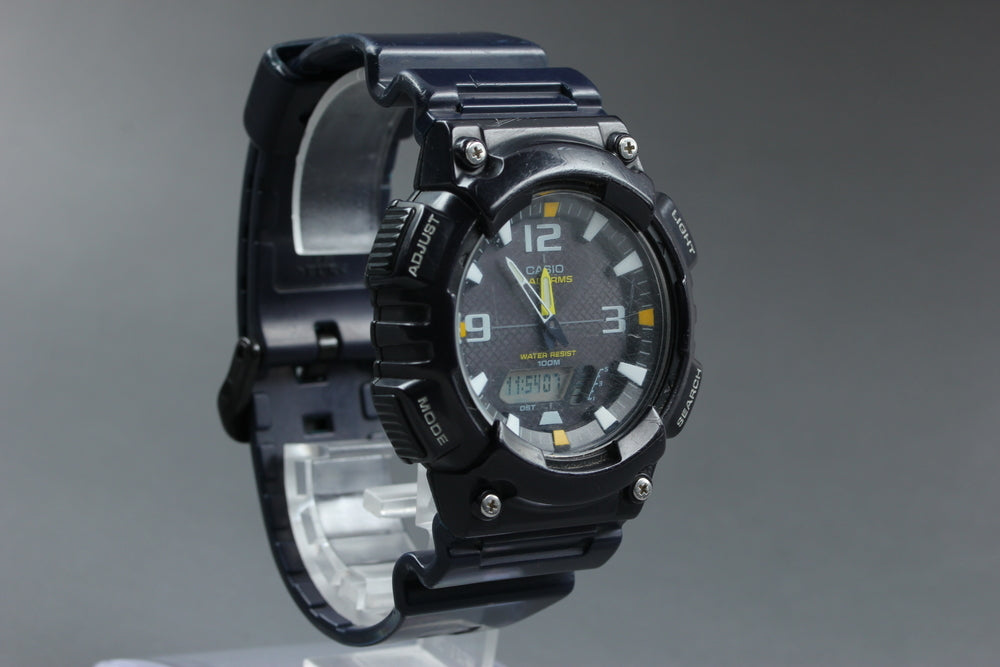 CASIO AQ-S810W Black Quartz 45mm Men's Watch