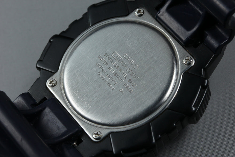 CASIO AQ-S810W Black Quartz 45mm Men's Watch