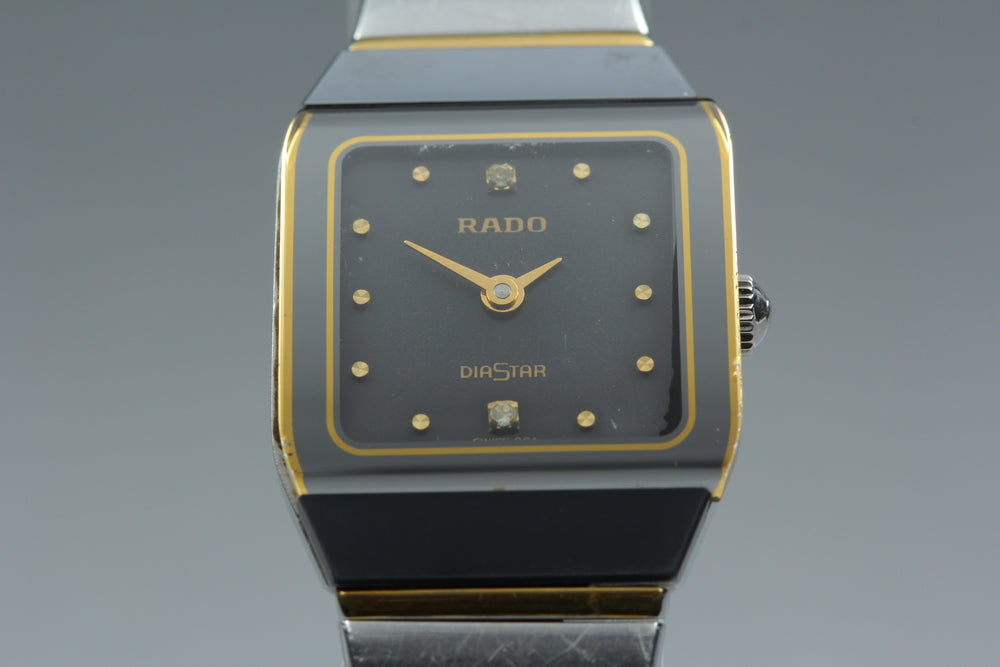 RADO Diastar 204.0268.3 Black Quartz 19mm Ladies Watch
