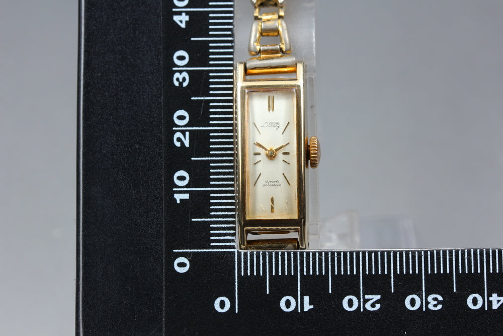 CITIZEN Dressy D40701A Silver/Gold Manual 11mm Ladies Watch