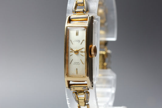 CITIZEN Dressy D40701A Silver/Gold Manual 11mm Ladies Watch