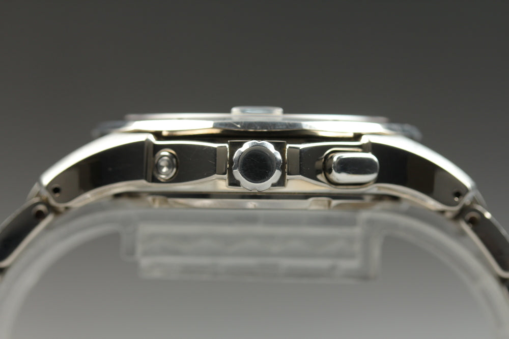 Near MINT SEIKO Brightz BRIGHTZ 7B22-0AC0 Black Solar 28mm Men's Watch