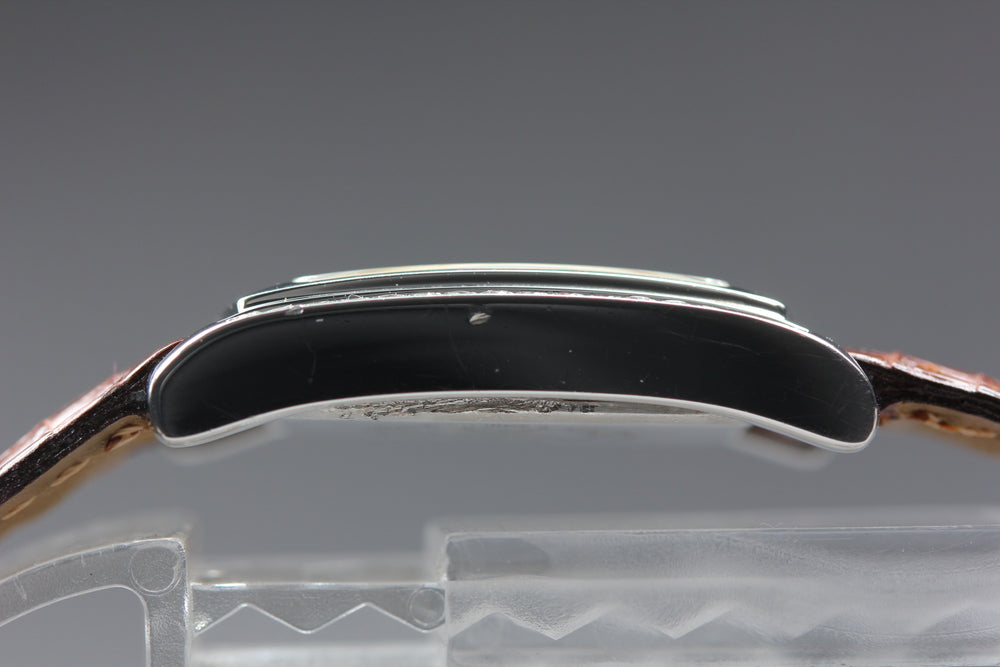 Near MINT LONGINES DolceVita L5.155.0 White Quartz 20mm Ladies Watch