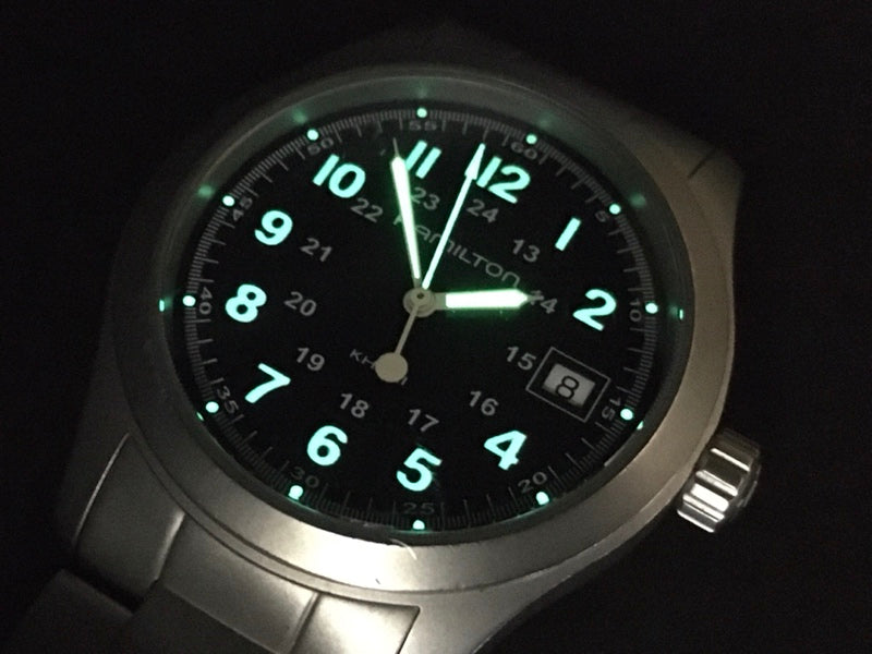 HAMILTON Khaki H684810 Black Quartz 37mm Men's Watch
