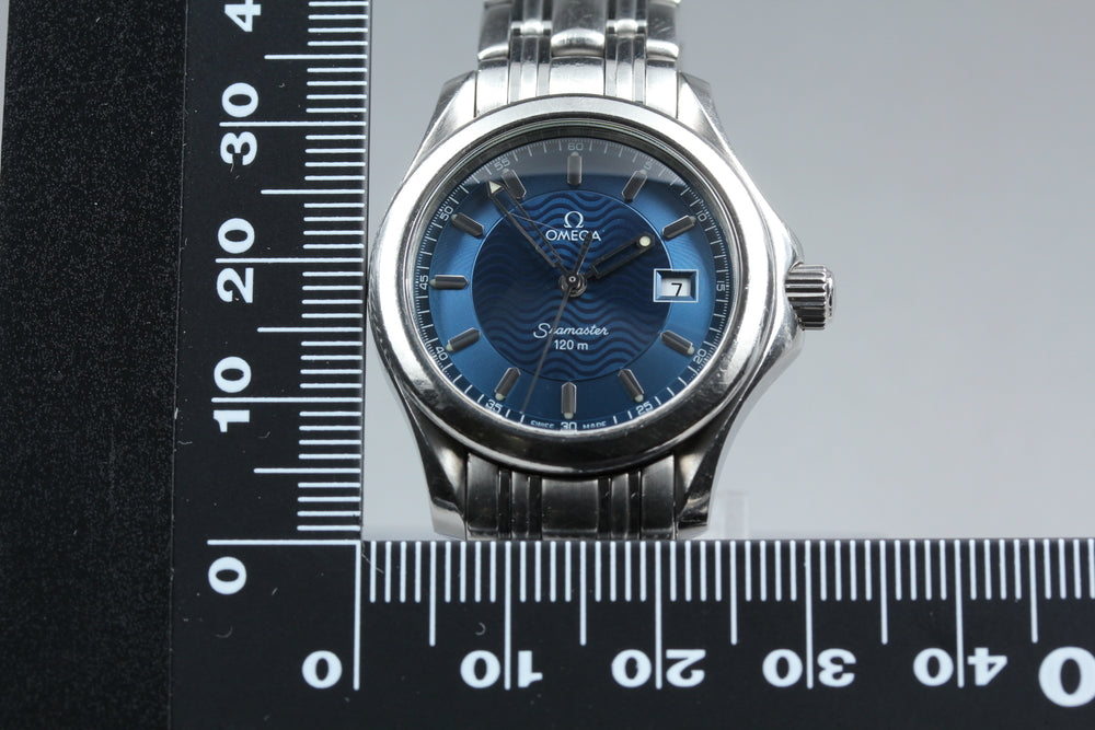 OMEGA Seamaster 2571.81 Cal.1424 Blue Quartz 28mm Ladies Watch