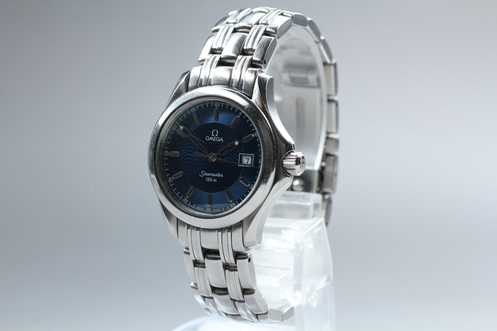 OMEGA Seamaster 2571.81 Cal.1424 Blue Quartz 28mm Ladies Watch