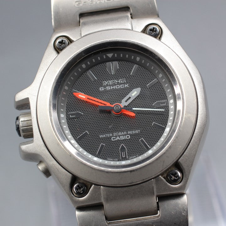 Near MINT CASIO G-Shock MRG-120T Black Quartz 40mm Men's Watch