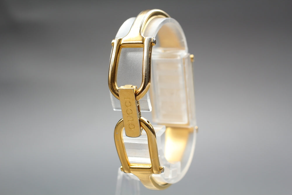 GUCCI 1500L Black Quartz 12mm Ladies Watch