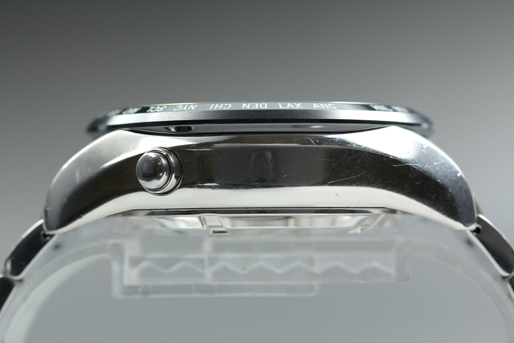 Near MINT SEIKO Astron 7X52-0AE0 Black Solar 56.6mm Men's Watch