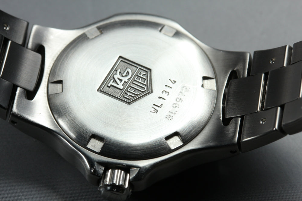 Near MINT TAG Heuer Kylium WL1314 Silver Quartz 27.2mm Ladies Watch