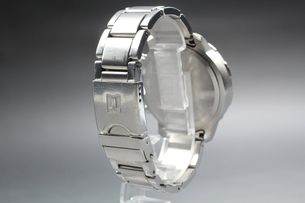 Near MINT TISSOT T095417A Grey Quartz 42mm Men's Watch