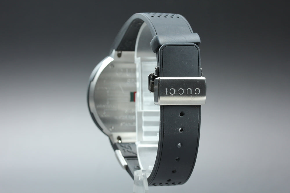 Near MINT GUCCI I-Gucci 114.1 Digital Quartz 49mm Men's Watch