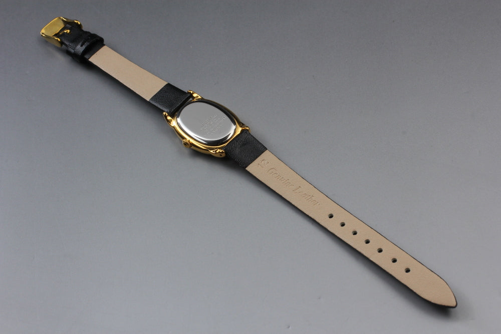 Near MINT SEIKO Neue 1F21-5B70 White Quartz 20.8mm Ladies Watch 1994