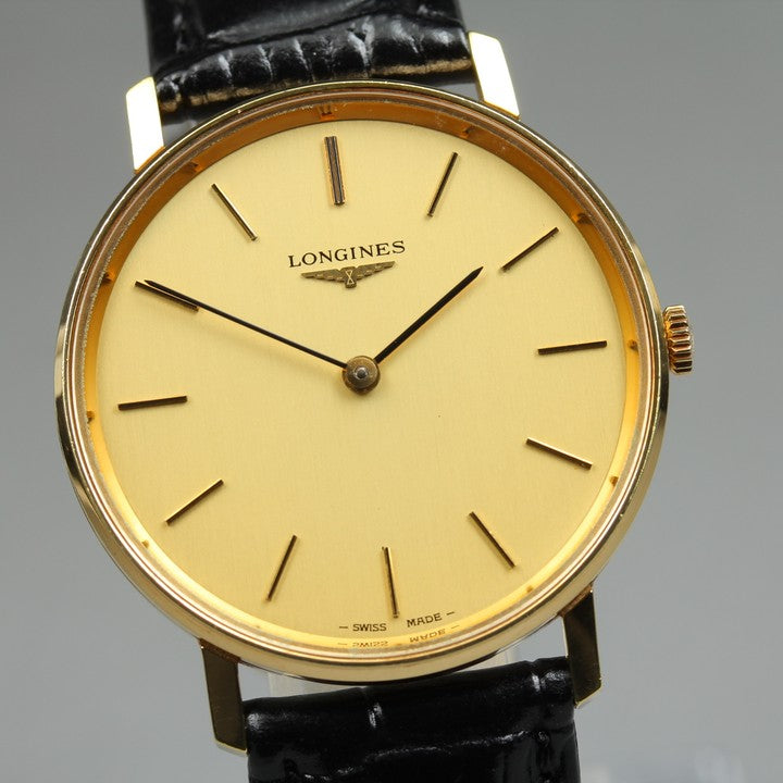 Near MINT LONGINES 4127 Gold Manual 34mm Men's Watch