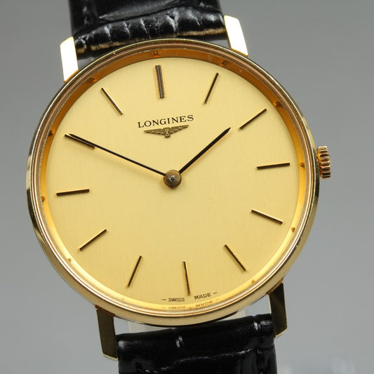 Near MINT LONGINES 4127 Gold Manual 34mm Men's Watch