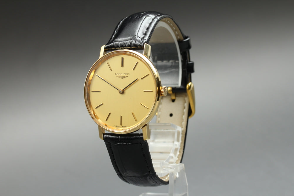 Near MINT LONGINES 4127 Gold Manual 34mm Men's Watch