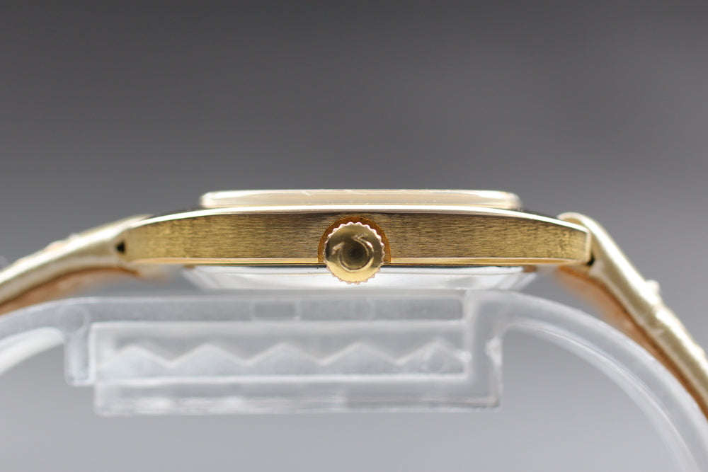 Near MINT OMEGA De Ville 511.0531 Cal.625 Gold Manual 25mm Ladies Watch