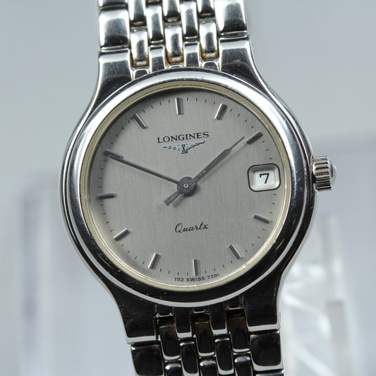LONGINES Flagship 7291 Silver Quartz 23mm Ladies Watch