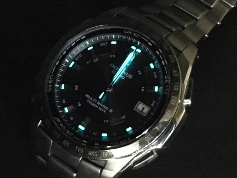 Near MINT CASIO Oceanus OCW-T100 Solar 42mm Men's Watch
