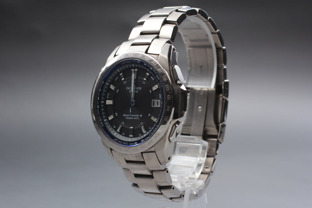 Near MINT CASIO Oceanus OCW-T100 Solar 42mm Men's Watch