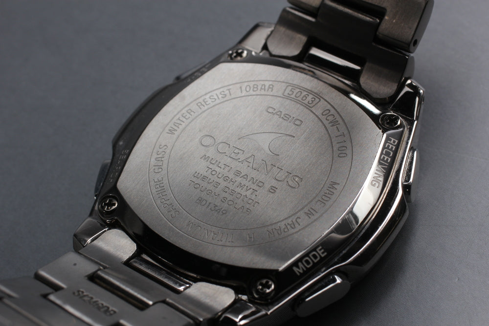 Near MINT CASIO Oceanus OCW-T100 Solar 42mm Men's Watch